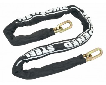 10mm x 1.5m Sleeved Hardened Steel Welded Security Chain